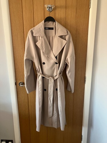 Trench coat beige - , plissettato