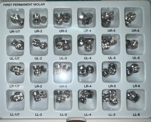 Kit corona dentale acciaio - kit,