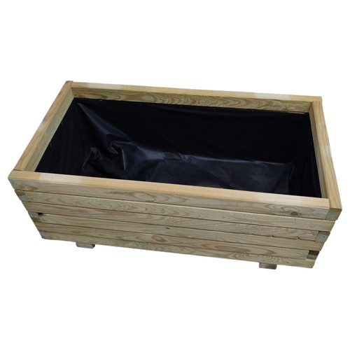 Fioriera legno trattato per - in,