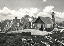 AURONZO di CADORE Rifugio CAI Dolomiti Cappella Alpini Belluno Cartolina