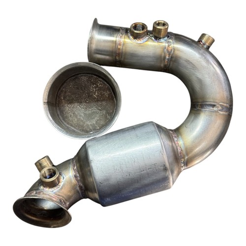 Downpipe inox 200 celle tubo - downpipe,