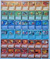 GORMITI Serie 1 PRIMA 42 carte ESTERE MISTE serie completa  NO PERSONAGGI