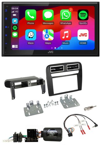 Jvc bluetooth 2din volante dab - jvc,