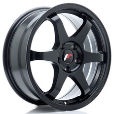 Un cerchio Cerchi JR Wheels JR3 17x7 ET40 4x114,3 Nero Opaco