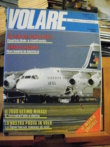 Rivista aeronautica volare - aeronautica,