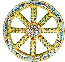 RUOTA CARRETTO SICILIANO 30CM