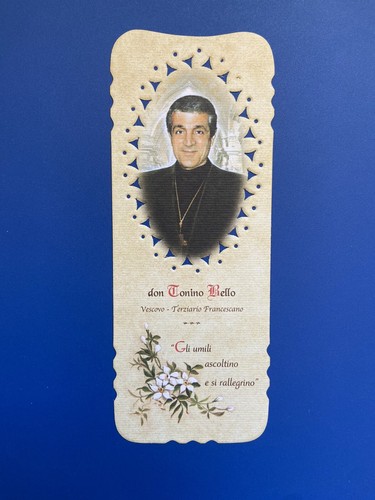 Santino holy card - santino, tonino