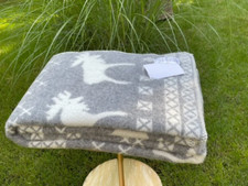 Coperta di lana naturale