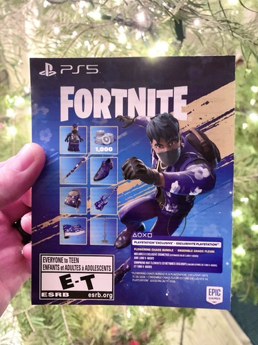 Fortnite chaos bundle ps5 - fortnite,