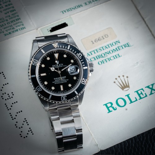 Rolex submariner date 16610 - rolex,