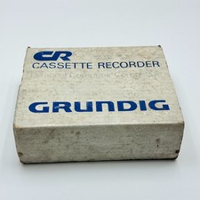 Registratore cassette Grundig CR 100a retro Tech Stereo 7 data recorder cr100a