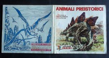 album figurine ANIMALI PREISTORICI - PANINI 1974 - quasi completo - vedi descriz