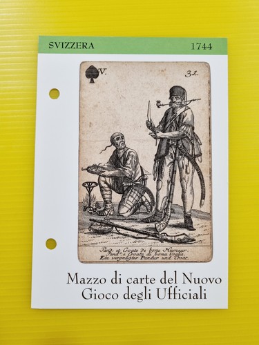Scheda descrittiva mazzo - mazzo, di