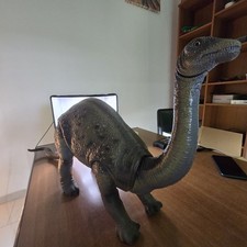 DGM Raro 1989   Tyco Toys Dino Rider Brontosaurus, senza accessori Come Da Foto