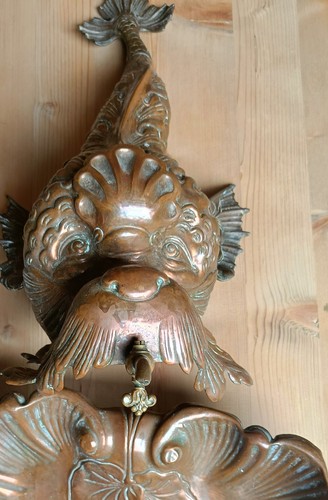 Antico lavabo rame - antico,