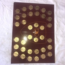 CALCIO TORINO : 100 ANNI DI CUORE GRANATA 1906-2006: MEDAGLIERE COMPLETO