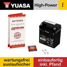 Batteria Honda PCX 150, 2015-2018 (KF19) YUASA, senza manutenzione (incl. deposito 7,50€)