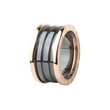 Bulgari B.ZERO1 Anneau 4 Bandes en Céramique Rose Gold 60 (35860) 147455248
