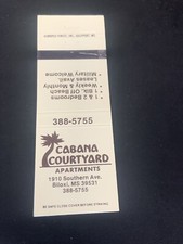 Matchbook Cover - Cabana