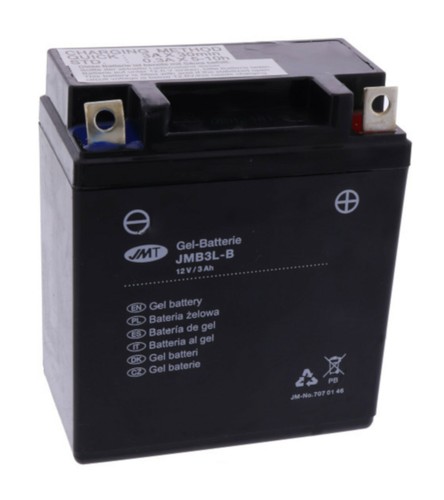 Batteria gel jmt - dt, 125