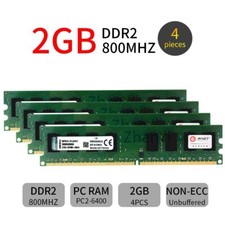 8GB Kit 4x 2GB KVR800D2N6K2/4G