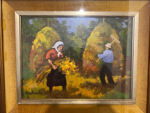 Quadro olio tela - quadro, adolfo