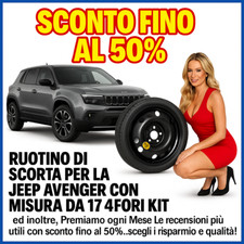 💥 Ruotino 17" 4 Fori Jeep