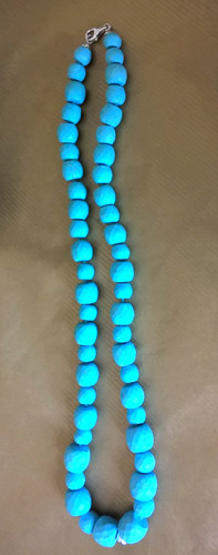 Collana pasta turchese - di,