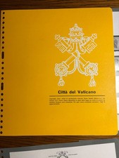 Vaticano - ALBUM BOLAFFI GBE - pagine anni 1999-2008 - complete, come nuove