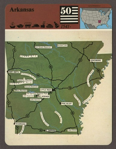 Carta storia arkansas state - carta,