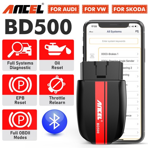 Ancel bd500 obd2 lettore - lettore, di