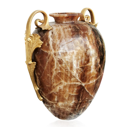 Vaso tavolo anfora onice - anfora,