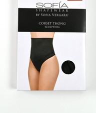 Perizoma corsetto donna nero