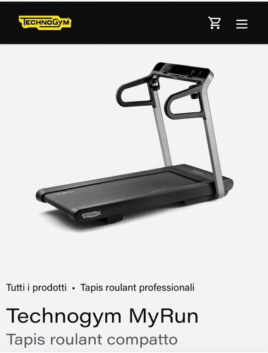 Technogym myrun tapis roulant - tapis,