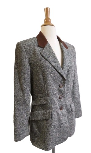 Giacca tweed lana - , vintage