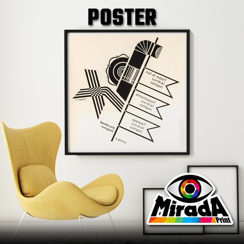 Poster vintage depero - ,