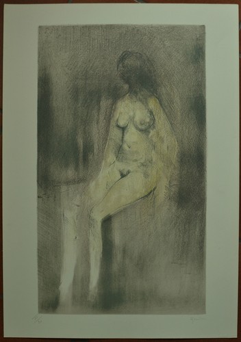 Giuseppe ajmone litografia - ajmone,