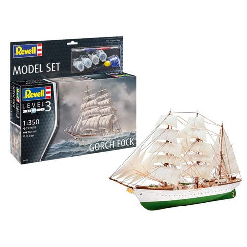 Revell gorch fock kit - gorch,