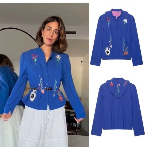 Giacca zara bluastra - zara,