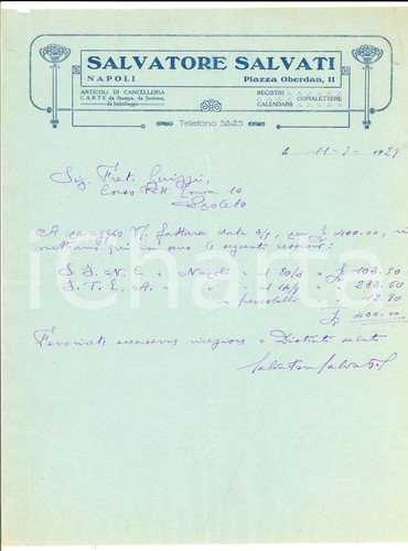 1929 napoli articoli - articoli, di