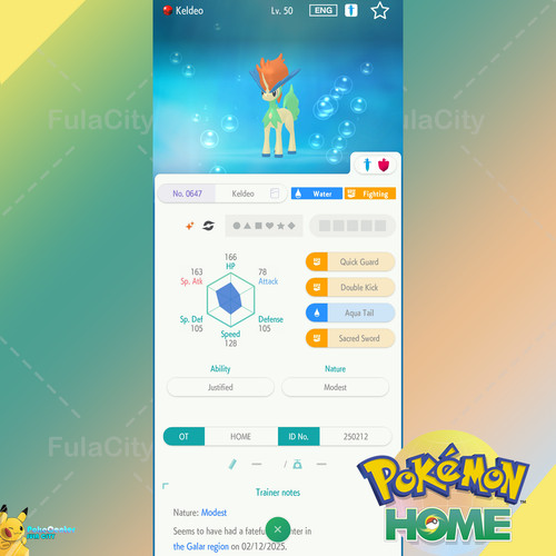 Shiny keldeo evento - keldeo, 🟢evento