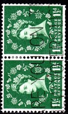 1961 572b 2d verde - 11/2d,