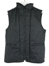 Fay Ema Double Coat Gilet Donna M Cappuccio Nascosto Foderato Leggero Nero