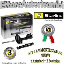 KIT 4 AMMORTIZZATORI STARLINE