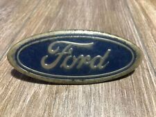 FORD 115MM LOGO SIGLA EMBLEMA FREGIO STEMMA SCRITTA TARGHETTA BADGE OVALE PLACCA