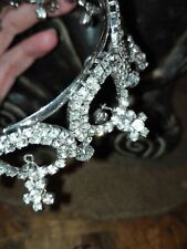 Cerchietto capelli donna corona matrimonio chignon