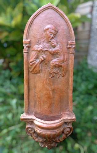 Acquasantiera terracotta - ,