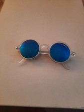 Occhiali Da Sole Vintage Retro' Tondi Rotondi a Specchio Unisex Sunglasses
