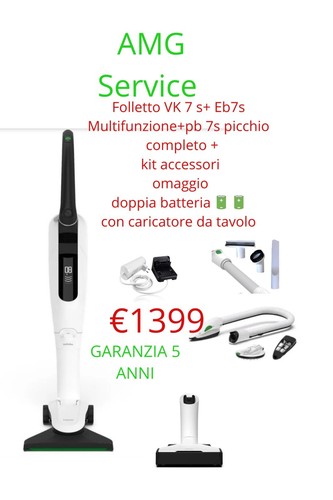 Folletto vk7s senza filo - senza,
