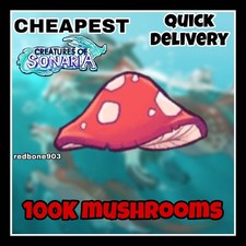 Roblox Creatures Of Sonaria - COS 🍄100K - 1M Funghi (consegna veloce ed economica)